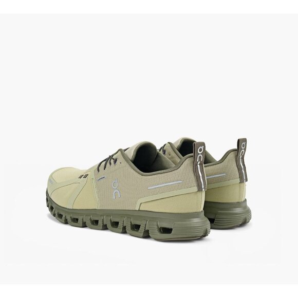 ON Cloud 6 Waterproof Men's Running Shoes Size 10.5 Khaki Green Lightweight New - Picture 3 of 5